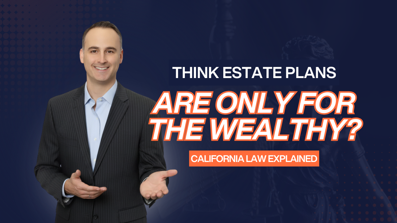 Estate planning misconceptions addressed visually.