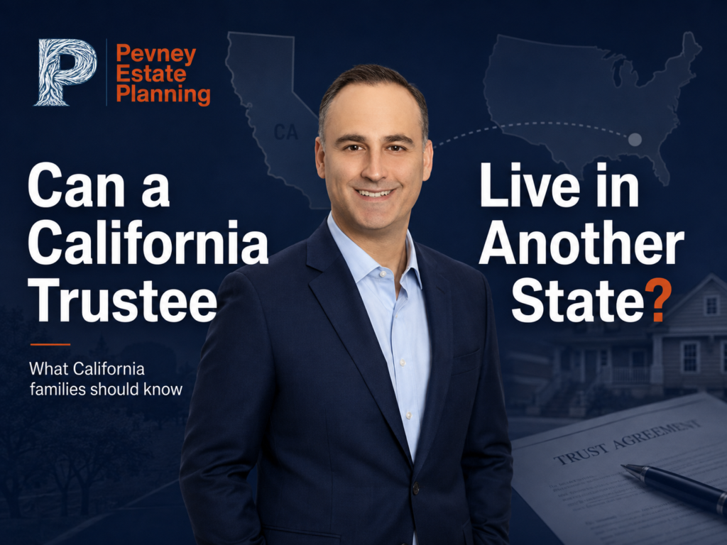 Trustee information for California families