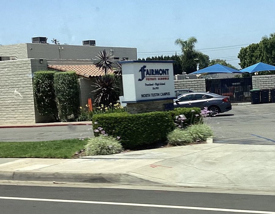 Fairmont Private School entrance sign