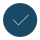 Blue circle with check mark