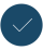 Blue circle with check mark